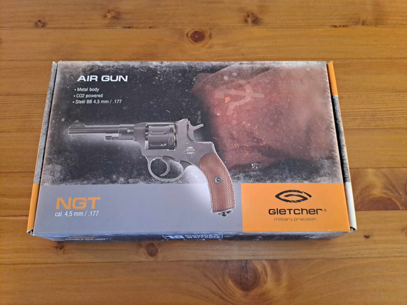 Gletcher NGT Nagant CO2 Revolver 4,5mm – Bild 2