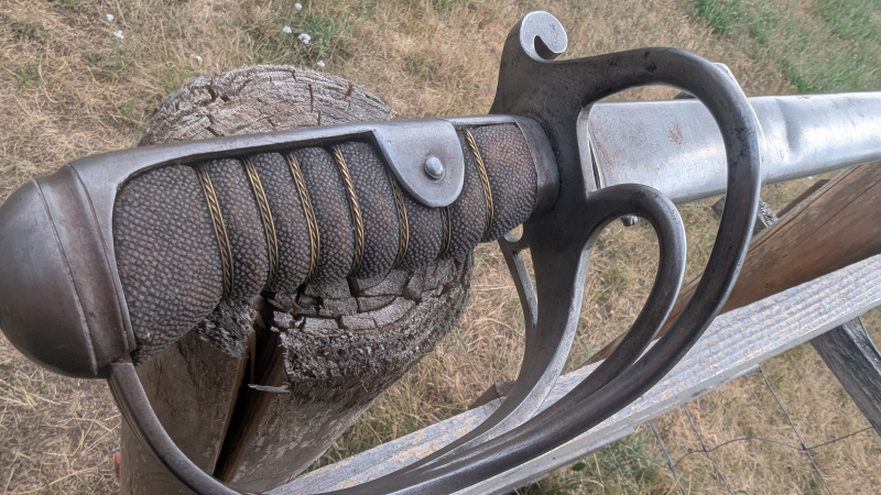 Säbel M1882 Einzelstück!! Sehr Schwer Kein Bajonett Seitengewehr – Bild 2