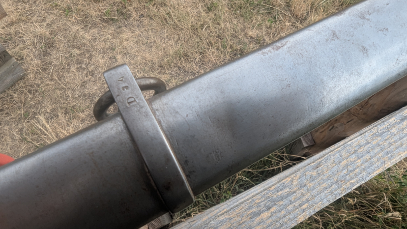 Säbel M1882 Einzelstück!! Sehr Schwer Kein Bajonett Seitengewehr – Bild 4