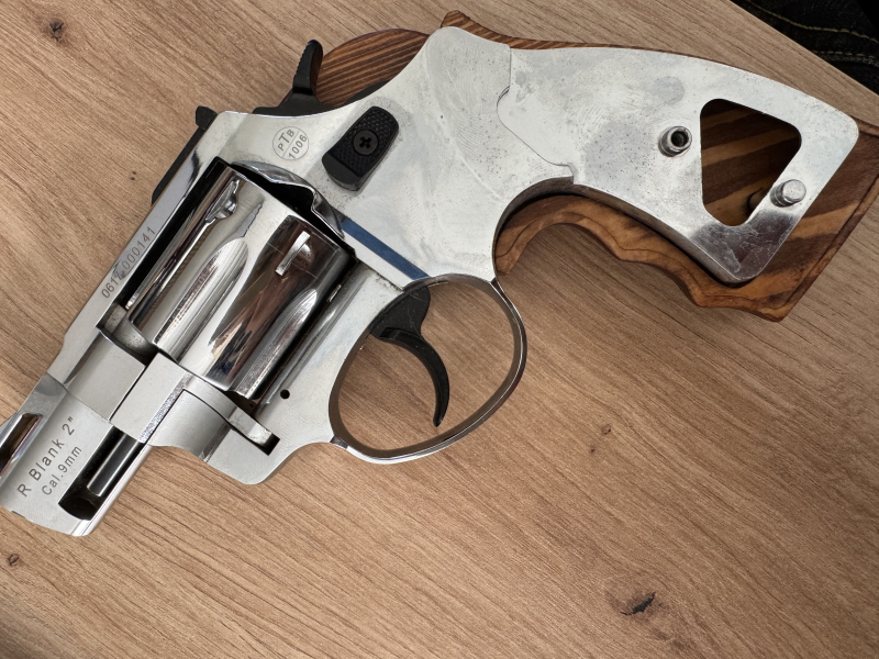 Zoraki Blank R2 - PTB 1006 – verchromt – Hammer Shroud – kuva 2