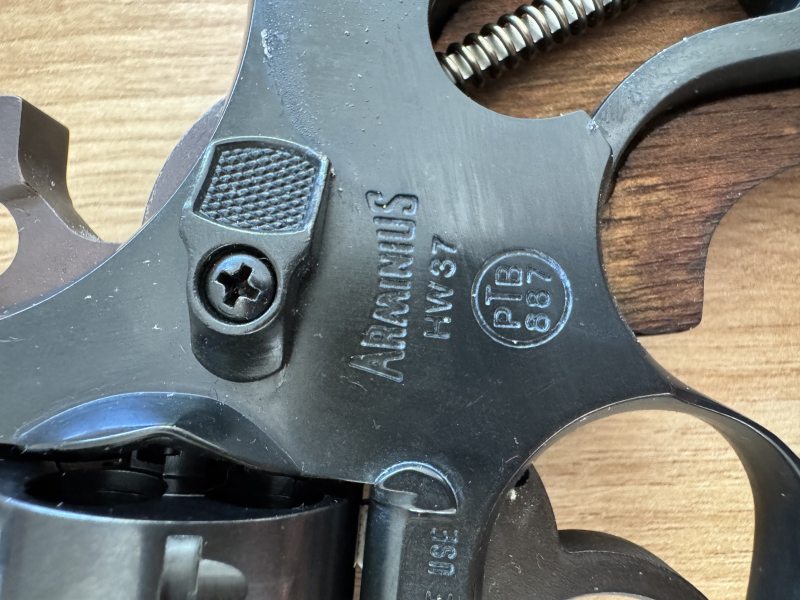 Arminius Weihrauch HW 37 - PTB 887 – ungeschossen – Stahltrommel – Bild 4