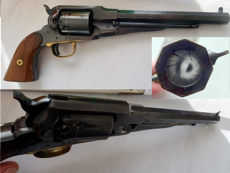 Perk. Revolver Remington "New Modell Army", Kal. .44BP – Bild 2