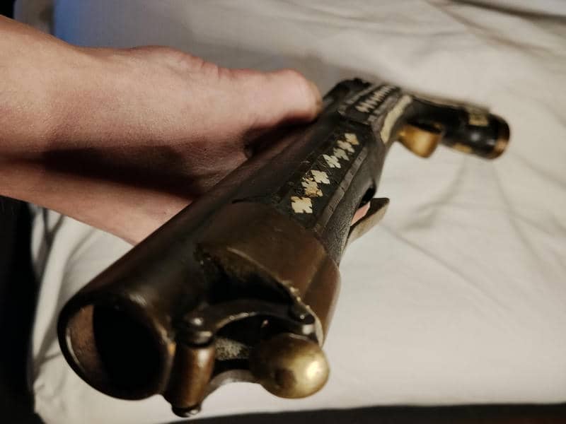 Steinschlosspistole unbekannter Herkunft – Bild 6