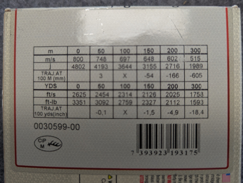 40x Norma 9,3x62 Vulkan 15,0g / 232gr – Bild 2