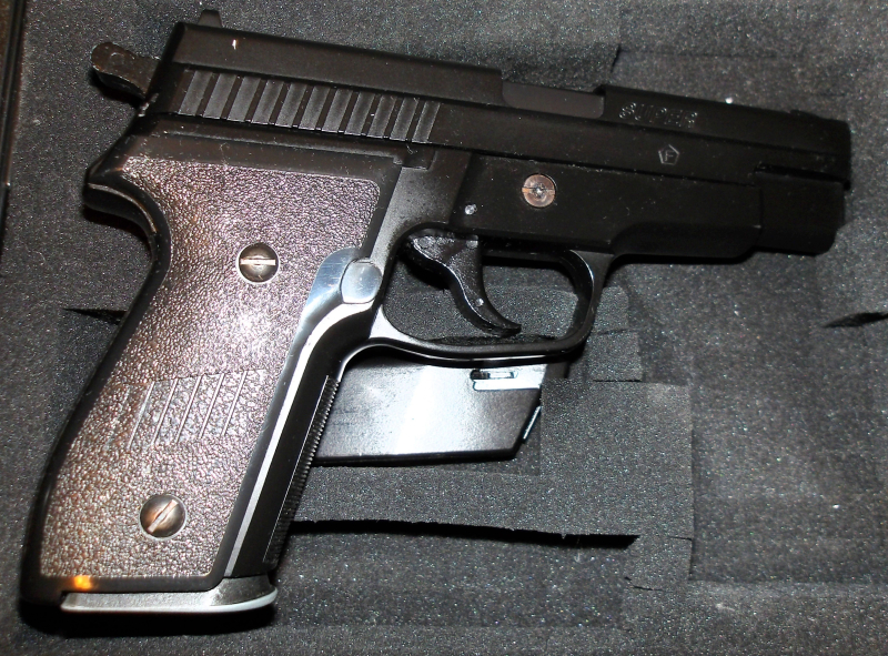 HFC P229 Nachbau (SUPER) GBB Kurzwaffe, Pistole, 6mm BB, mit Ersatzmagazin – billede 2