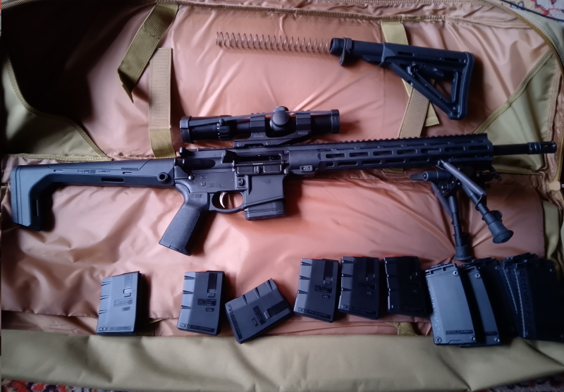 Savage MSR15 Recon 2, .223 Rem, LPVO, Hera Mags – Bild 2