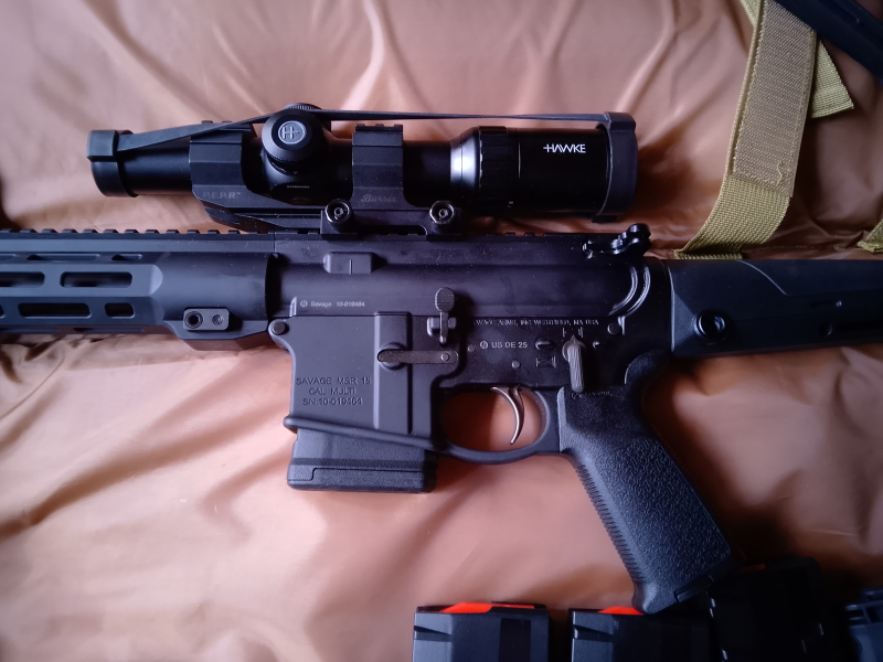 Savage MSR15 Recon 2, .223 Rem, LPVO, Hera Mags – Bild 3