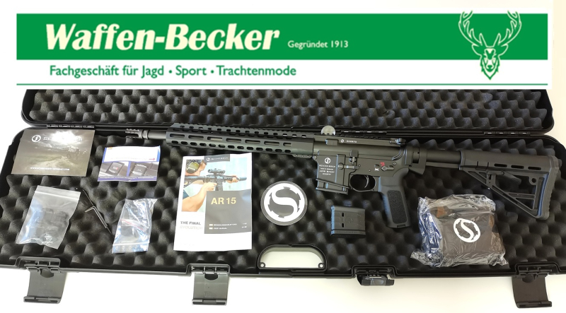 Selbstladebüchse Schmeisser AR15 M4FL Sport Kal. .223Rem. 14,5" black -NEUWARE- – Bild 3
