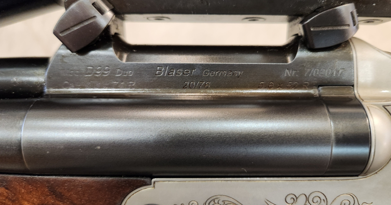 Drilling Blaser D99 DUO & Zeiss ZF & Kickstop – Bild 3