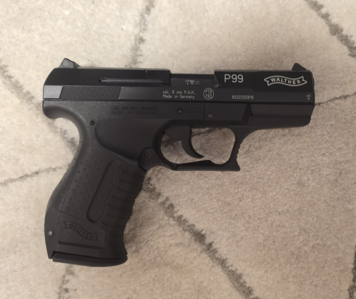 Walther Umarex P99 9mm PAK Bestzustand + Magazin – Bild 3