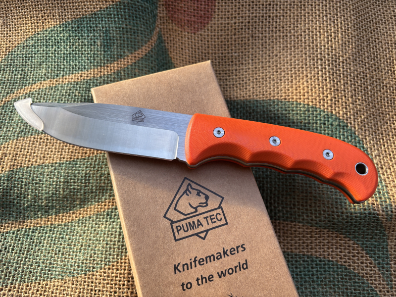 PUMA TEC Forest D2, orange. Jagd/Outdoormesser – Bild 3