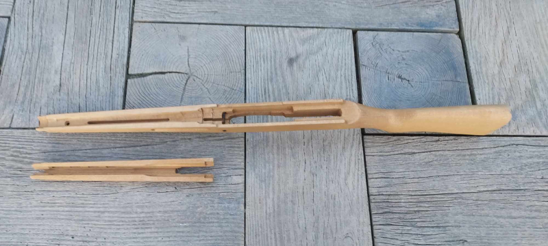 GewehrSchäft ,holz , schaft SVT 40 ,kolben TOP Repro !! – Bild 3