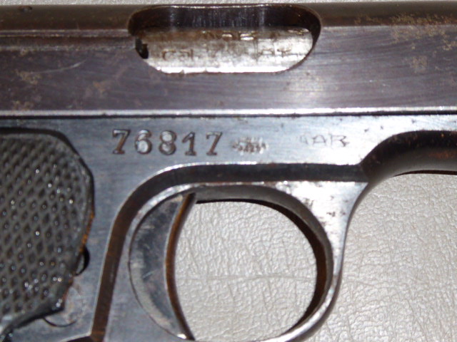 MAB- Pistole Mod. D. ( WAA ) Kal. 7,65 mm. – Bild 4