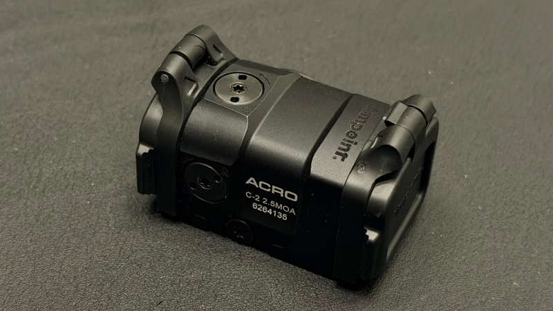 Aimpoint ACRO C-2 2.5 MOA Rotpunktvisier | Geschlossenes Reflexvisier | Top Zustand – Bild 4