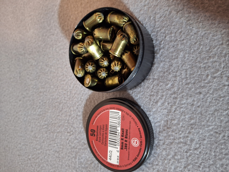 Geco Revolver Platzpatronen .380 / 9mm RK. 50 Schuss – stampa 2
