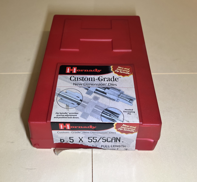 Hornady Matritzen 3-Set 6,5x55 Scan/ Schwedisch – billede 3