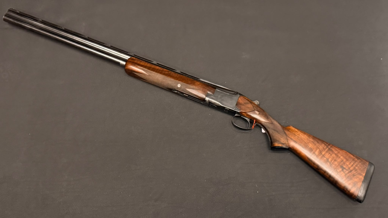 Browning B25 12/70 | Bockdoppelflinte | 71cm | Ejektoren | Einabzug | schönes Holz | 1965 – Bild 4