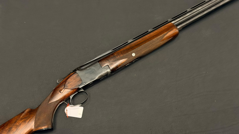 Browning B25 12/70 | Bockdoppelflinte | 71cm | Ejektoren | Einabzug | schönes Holz | 1965 – Bild 2