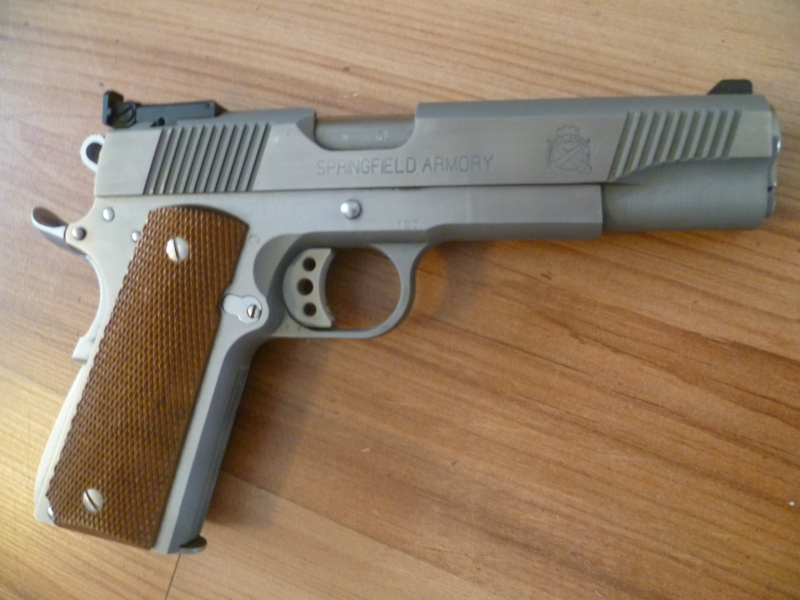 Pistole Springfield Trophy Match .45 Auto stainless – kuva 3