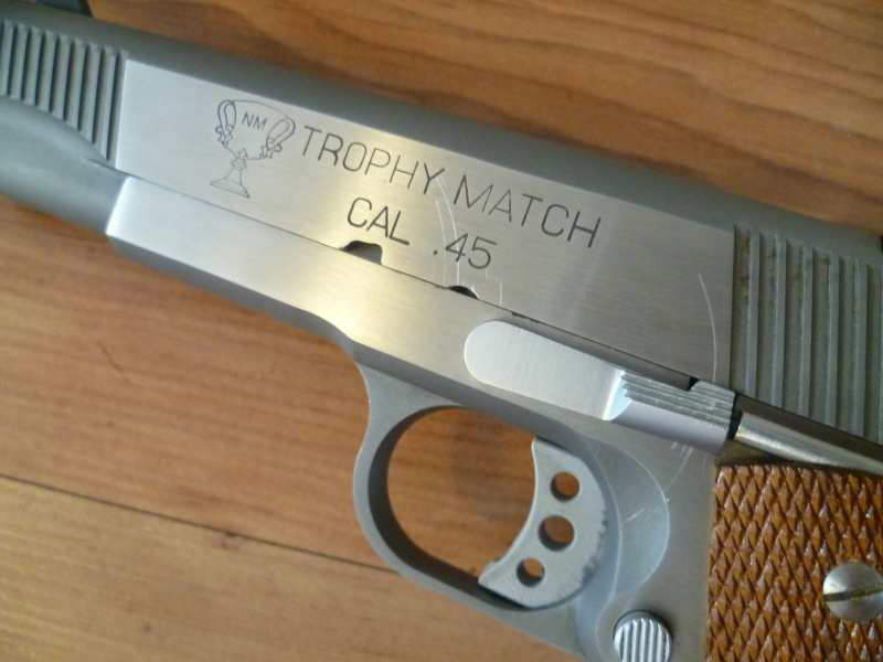 Pistole Springfield Trophy Match .45 Auto stainless – kuva 4