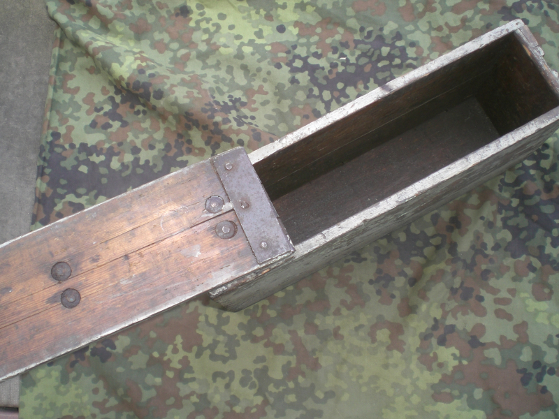 abx Holz MG Gurtkasten für MG 08 oder Schwarzlose 1. Weltkrieg – Bild 4