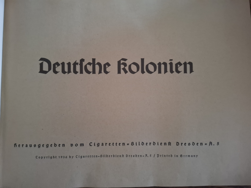Cigaretten-Bilderdienst Dresden – „Deutsche Kolonien“ (1936) – billede 2