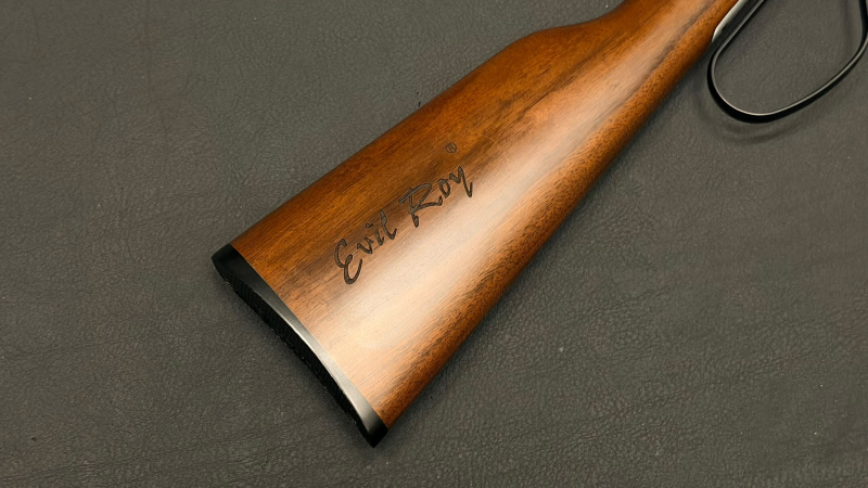 Henry LA Frontier Carbine "Evil Roy" .22lr | Octagon | Unterhebelrepetierbüchse | Neuwertig – Bild 2