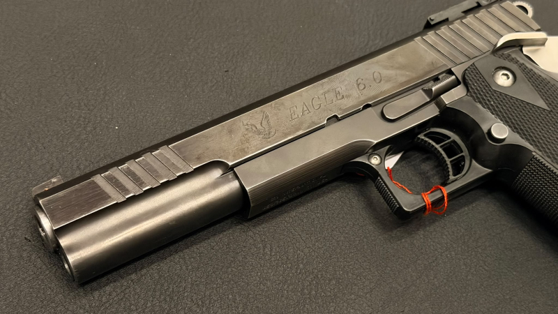 STI Europe Eagle 6.0 | .45 ACP | 2011 Sportpistole | 6" (Zoll) | Magwell | Verstellbare Visierung – Bild 3
