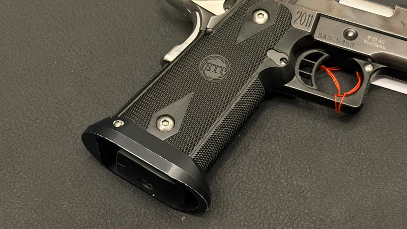 STI Europe Eagle 6.0 | .45 ACP | 2011 Sportpistole | 6" (Zoll) | Magwell | Verstellbare Visierung – Bild 5