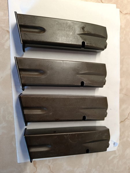 4 Stück FN , Browning high power magazine FÉG P9M 13 Schuss 9x19 – Bild 2