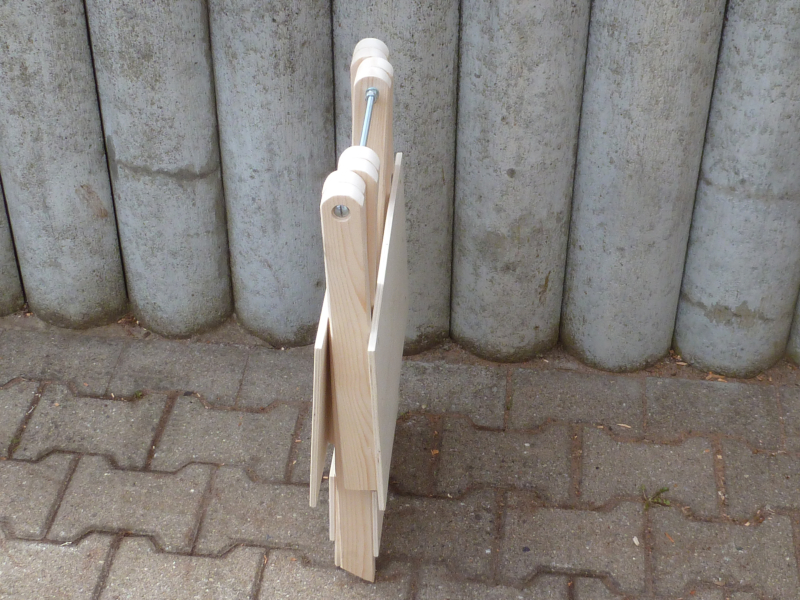 Klapp Hocker für Auflage Schützen – Bild 2