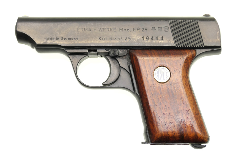 Pistole Unique Mikros und Erma EP25 6,35mm .25Browning Händlerpaket / Export – billede 2