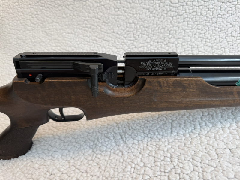 Pressluftgewehr Weihrauch HW 100 mit Schalldämpfer – billede 6