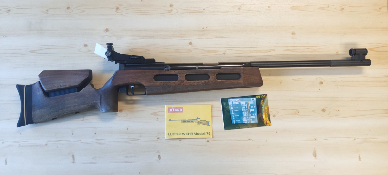 Diana 75 Luftgewehr – Linksausführung - Seitenspanner – immagine 2