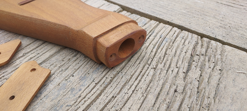 GewehrSchäft Stg 44 , kolben mit griffschale,holz - TOP Repro !!! – Bild 3