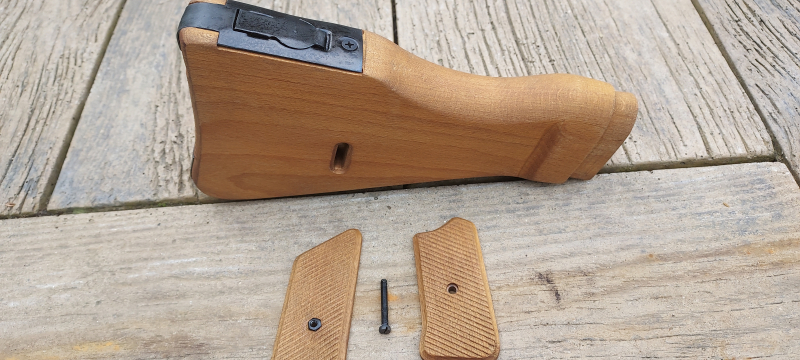 GewehrSchäft Stg 44 , kolben mit griffschale,holz - TOP Repro !!! – Bild 5