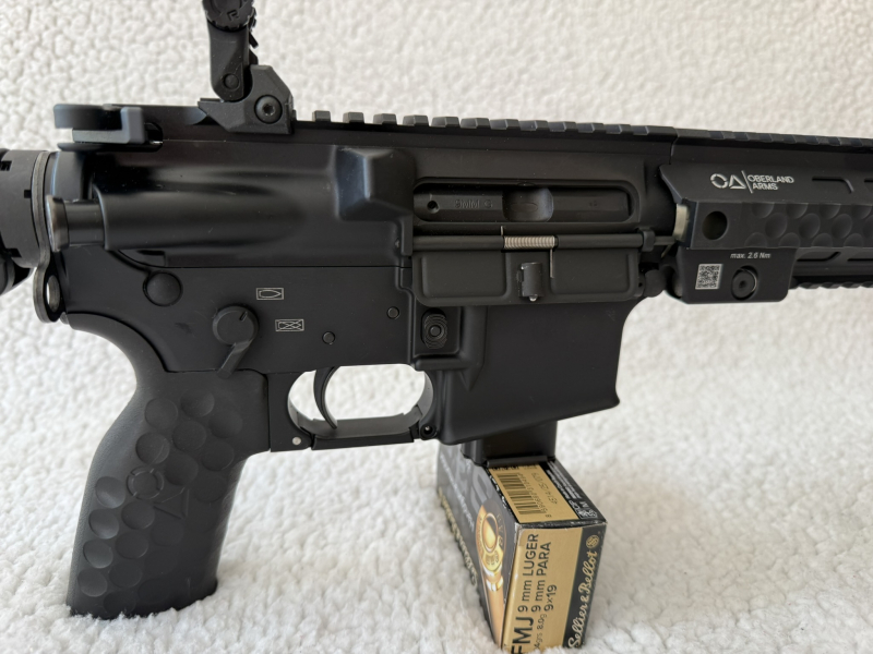 Oberland Arms OA-15 PR M9 SHORT, 9x19mm, 12" Heavy Barrel – billede 3