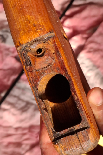 Stg 44 Schaft gebraucht,,orginal ,nur das Holz, ohne Beschläge, metallteile – obrázek 5