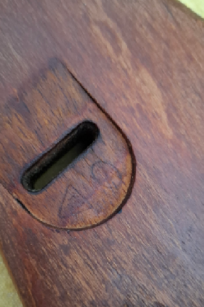 Stg 44 Schaft gebraucht,,orginal ,nur das Holz, ohne Beschläge, metallteile – obrázek 3