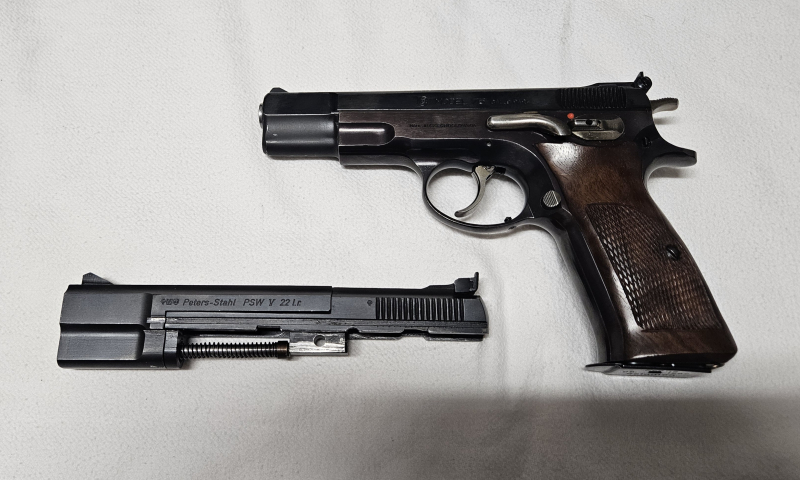 Brünner Brno Model 75 CZ Combat Umbau – obrázek 5
