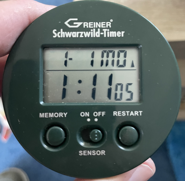 Greiner Wildkontrolluhren / Schwarzwild-Time – εικόνα 2