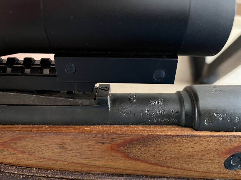 Mauser K98 8x57IS Orginal mit Gewehrriemen – imagem 3