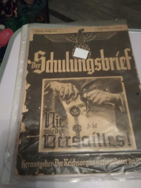 Konvolut Der Schulungsbrief 1938/39 – Bild 2