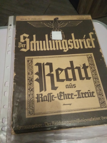 Konvolut Der Schulungsbrief 1938/39 – Bild 4