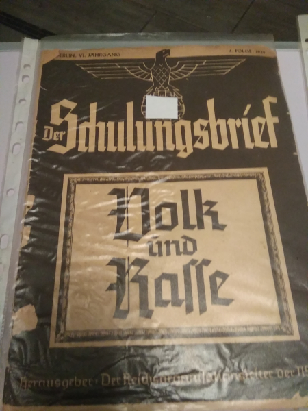 Konvolut Der Schulungsbrief 1938/39 – Bild 3