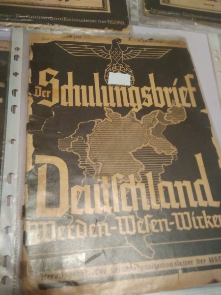 Konvolut Der Schulungsbrief 1938/39 – Bild 6