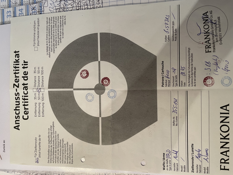 Merkel DBDR 961 L 8x57IRS, 8x57IRS 2076 – billede 5