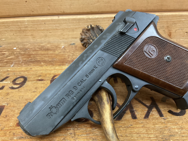 SRS Pistole RÖHM RG9, Kal.8mmK, PTB413, mit Zusatzlauf! – Bild 2