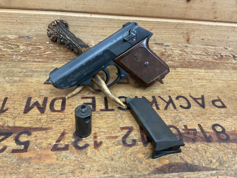 SRS Pistole RÖHM RG9, Kal.8mmK, PTB413, mit Zusatzlauf! – Bild 5