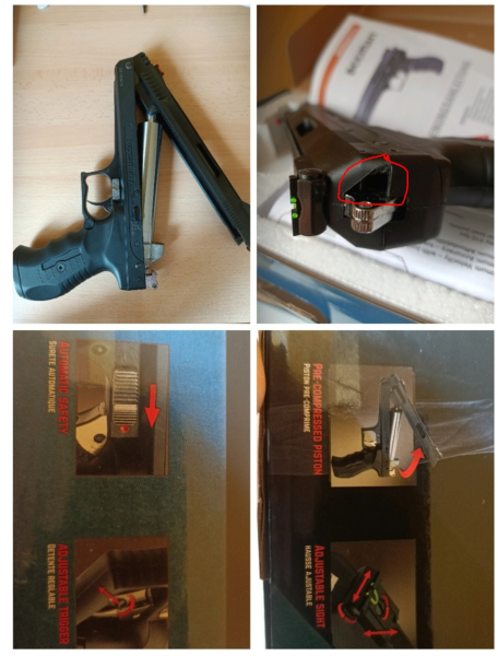 Beeman P17 Deluxe Air Pistol – снимка 2